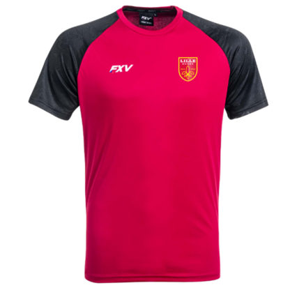 Tee Shirt polyester Force XV Rouge Adulte – modèle RAFFUT