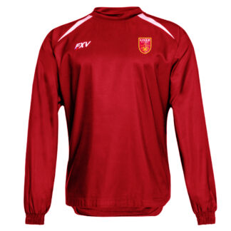 Vareuse rugby Force XV Rouge Adulte – modèle PLUIE