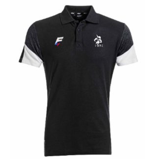 Polo coton FORCE XV Noir Adulte  – Modèle CHISTERA