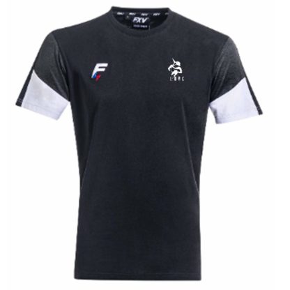 Tee shirt coton FORCE XV Noir Adulte  – Modèle CHISTERA