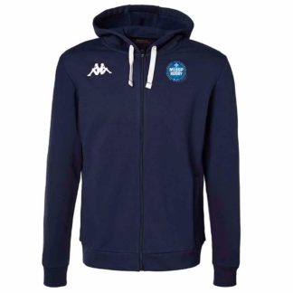 Sweat zippé Kappa Homme Marine – modèle BANTO