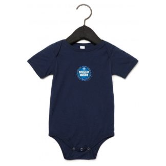 Body coton bébé Marine - modèle LOGO