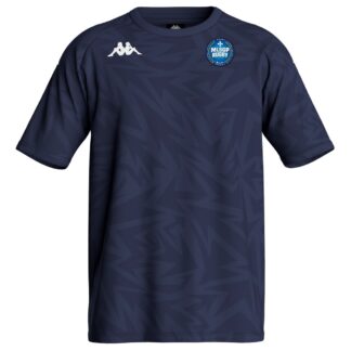 Tee shirt poly Kappa Enfant Marine – modèle FAVERO