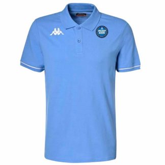 Polo coton Kappa Adulte ciel – modèle BARLI