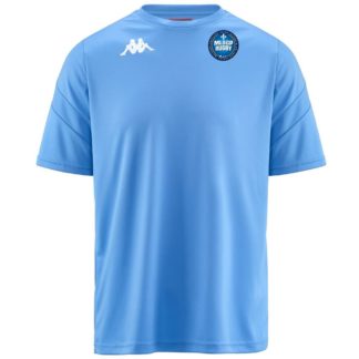 Tee shirt poly Kappa Enfant ciel – modèle DOVO