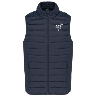 Bodywarmer Homme Marine - modèle COLD