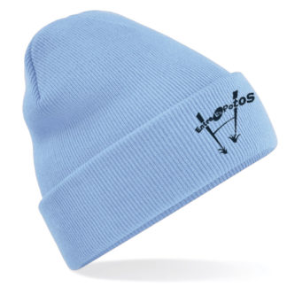 Bonnet tricot Bleu Ciel - modèle ORIGINAL