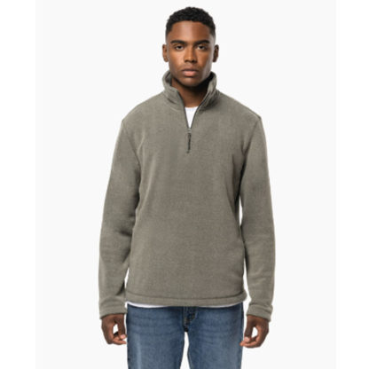 Polaire Homme 1/4 zip Bleu Ciel - modèle FREEZE – Image 2