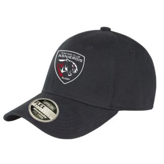 Casquette coton Noir - modèle KANSAS