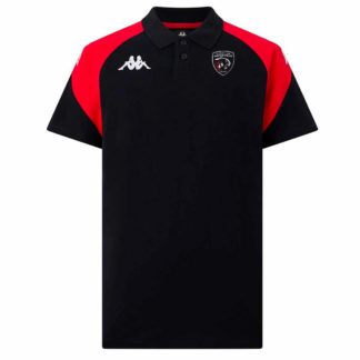 Polo coton Kappa Enfant ROUGE – modèle LANETTO