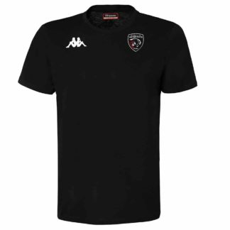 Tee shirt coton Kappa Enfant Noir – modèle BRIZZO