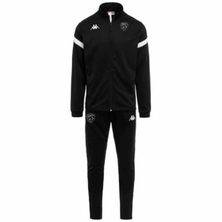 Survêtement Kappa Enfant Noir Blanc – modèle DALCITO