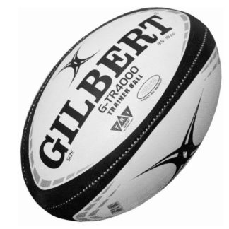 Ballon rugby Gilbert taille 4 Noir - modèle GTR-4000