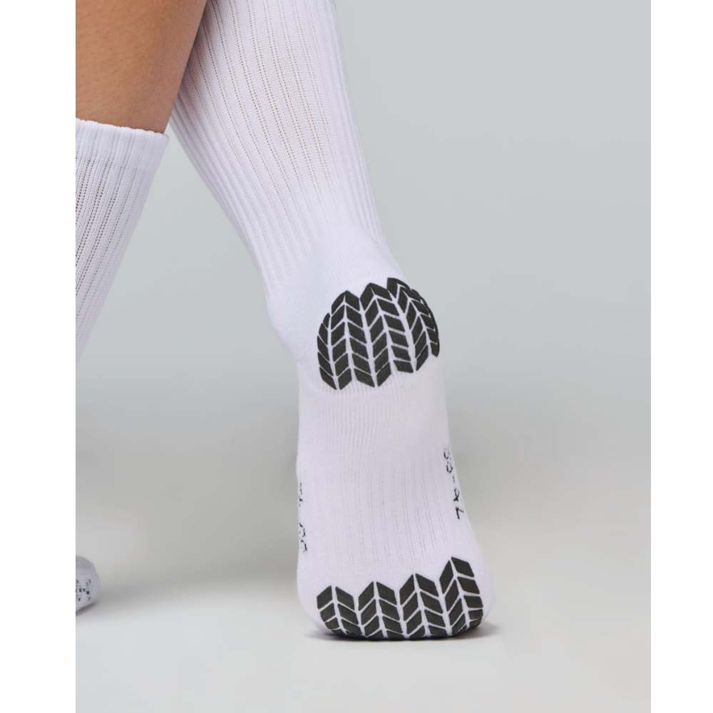 Chaussettes de sport anti-glisse unisexe NOIR - modèle GRIP – Image 2