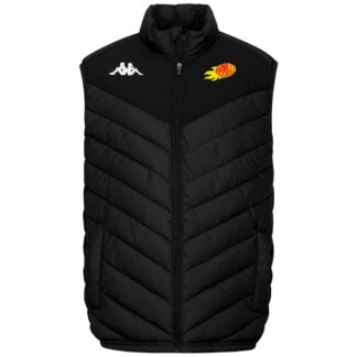 Bodywarmer KAPPA Homme Noir – modèle GIATTO