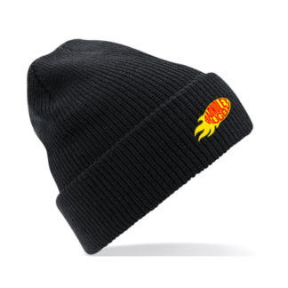 Bonnet tricot Noir - modèle HERITAGE