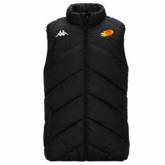 Bodywarmer KAPPA Homme Noir – modèle VIATTO