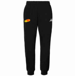 Bas jogging coton Kappa Enfant Noir – modèle BEMIC