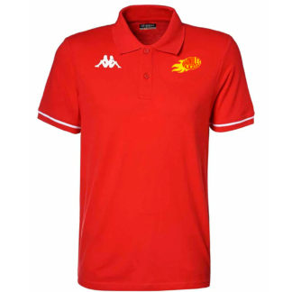 Polo coton Kappa Enfant Rouge – modèle BARLI