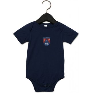 Body coton bébé Marine - modèle LOGO