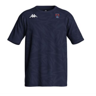 Tee shirt poly Kappa Homme Marine – modèle FAVERO