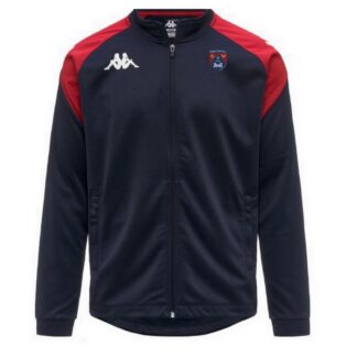 Veste Kappa FZ marine - rouge Adulte - modèle LENNO