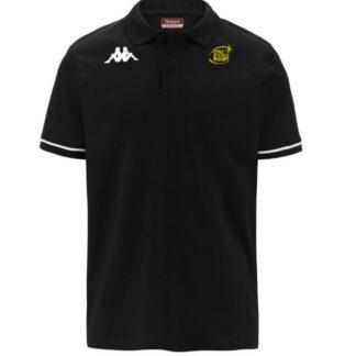 Polo coton Kappa Homme Noir – modèle BARLI