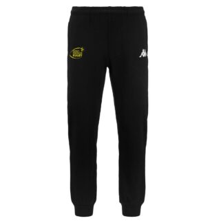 Bas jogging coton Kappa Homme Noir – modèle BEMIC