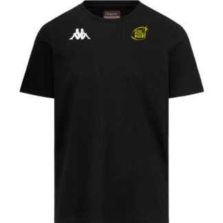 Tee shirt coton Kappa Homme Noir – modèle BRIZZO