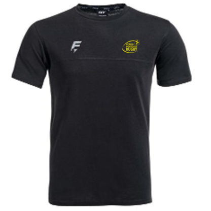 Tee shirt coton FORCE XV Noir Adulte  – Modèle FORCE 2