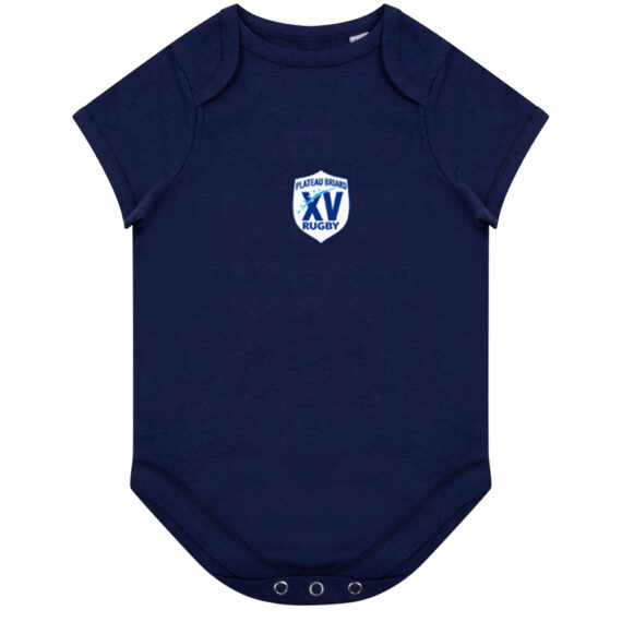 Body coton bébé Marine - modèle LOGO