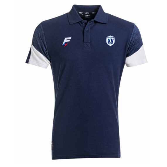 Polo coton FORCE XV Marine  Adulte  – Modèle CHISTERA