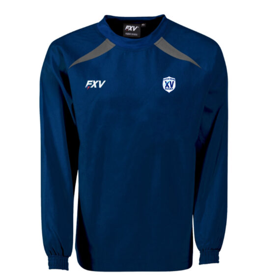 Vareuse rugby Force XV Marine Adulte – modèle PLUIE