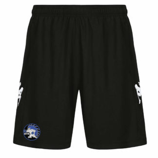 Short training Kappa Homme Noir – modèle LUVIOZIP