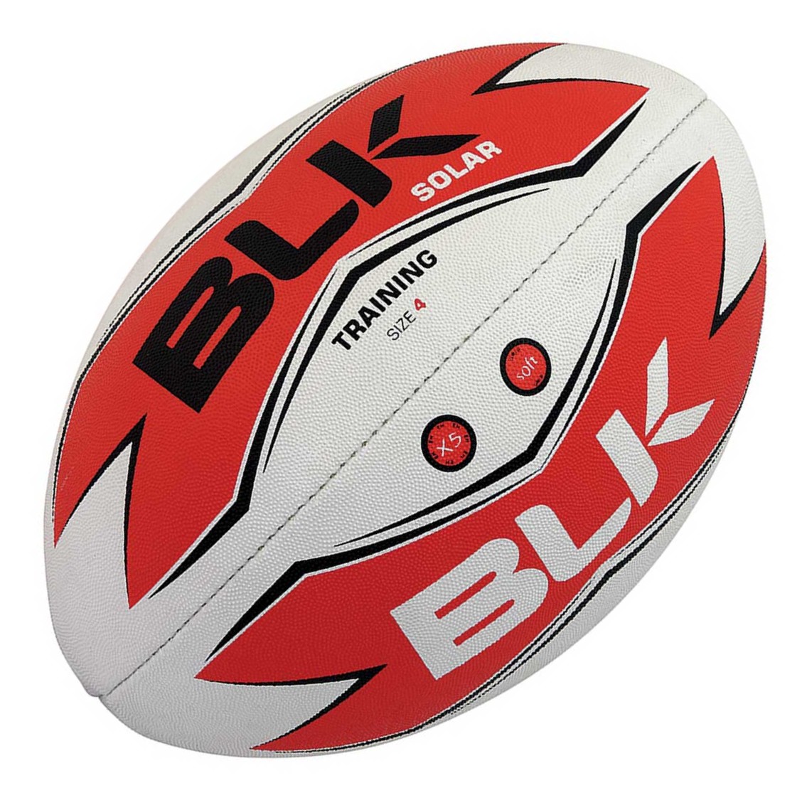  Ballon  rugby  BLK mod le SOLAR taille 4 Clubs MisteRugby