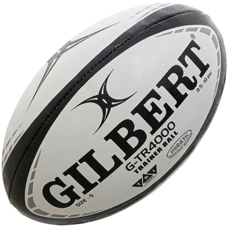 Ballon rugby Gilbert taille 3 Noir – modèle GTR-4000