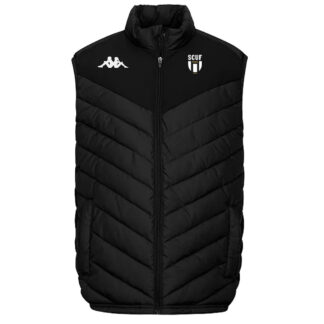 Bodywarmer KAPPA Homme Noir – modèle GIATTO