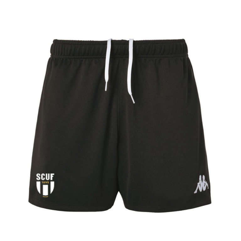 Short rugby KAPPA Enfant Noir – modèle SANREMO
