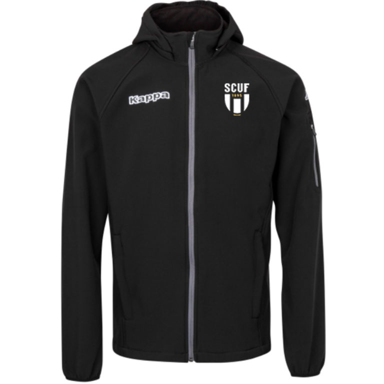 Softshell Kappa Homme Noir – modèle VALAS