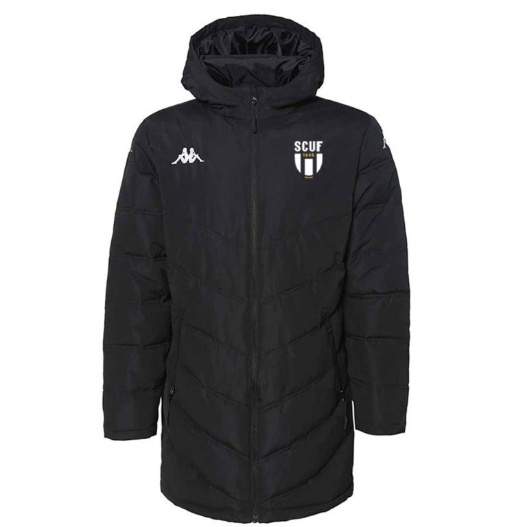 Parka Kappa Homme Noir – modèle GIAMBOLO