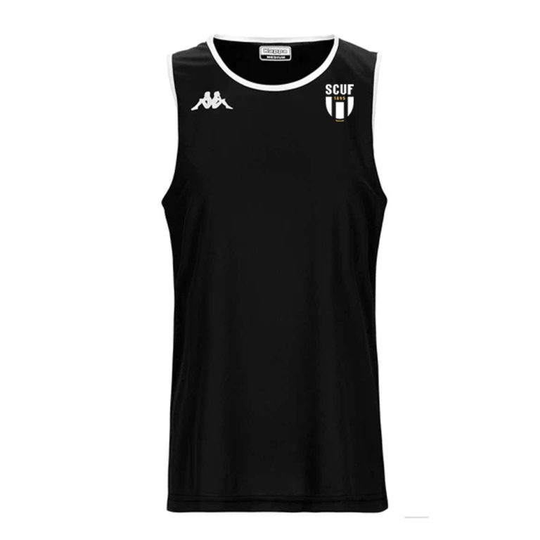 Maillot basket KAPPA Enfant Noir – modèle DANCO