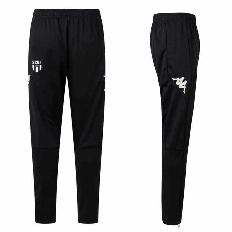 Bas de jogging slim KAPPA Enfant NOIR – modèle LORENTE