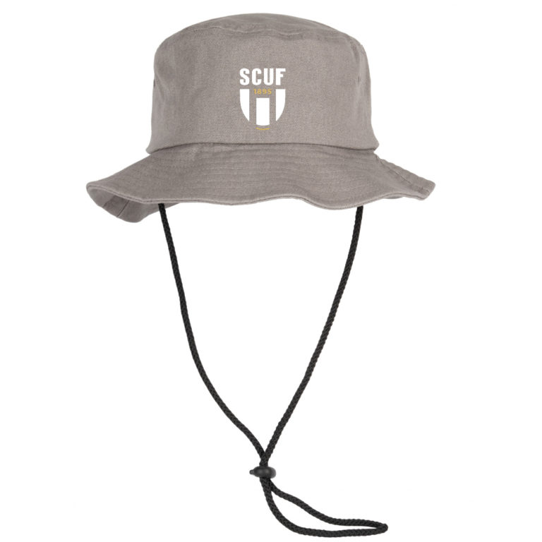 Bob baroudeur coton Gris - modèle BUCKET