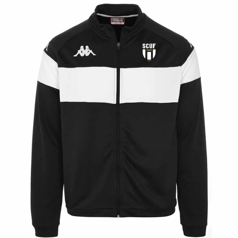 Veste de survêtement Kappa Enfant Noir - modèle DACONE