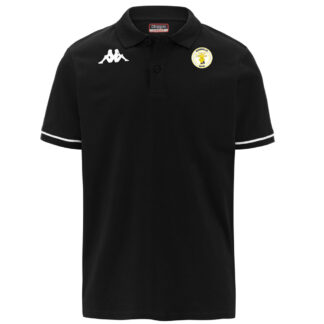 Polo coton Kappa Homme Noir BAOBABS – modèle BARLI