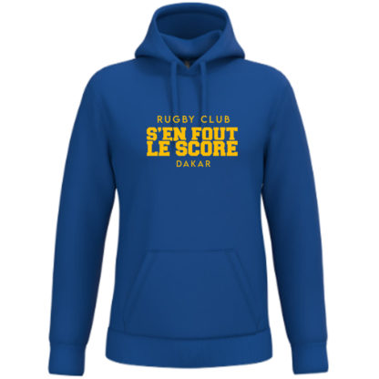 Sweat capuche Homme Royal - modèle COTON