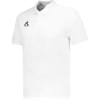 Polo Le Coq Sportif blanc homme - modèle COTON