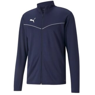 Veste zippée Puma polyester marine homme – modèle RISE