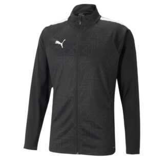 Veste zippée Puma poly noir homme - modèle LIGA