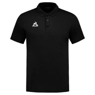 Polo Le Coq Sportif noir homme – modèle COTON